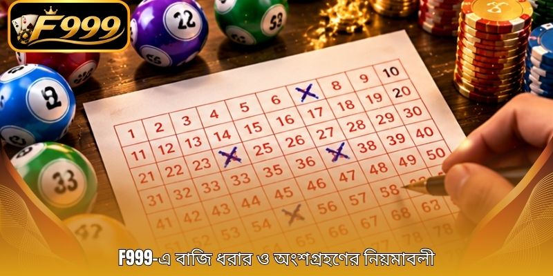 F999-এ বাজি ধরার ও অংশগ্রহণের নিয়মাবলী