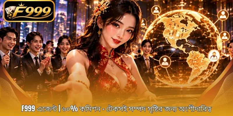 F999 এজেন্ট | ৬০% কমিশন - টেকসই সম্পদ সৃষ্টির জন্য অংশীদারিত্ব