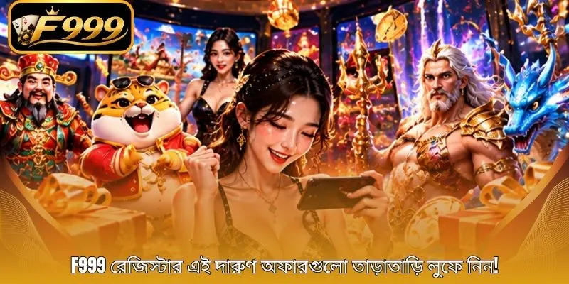 F999 রেজিস্টার এই দারুণ অফারগুলো তাড়াতাড়ি লুফে নিন!