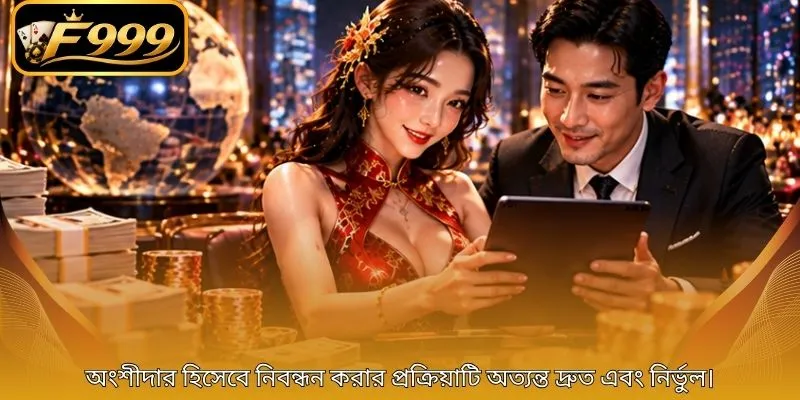 অংশীদার হিসেবে নিবন্ধন করার প্রক্রিয়াটি অত্যন্ত দ্রুত এবং নির্ভুল।