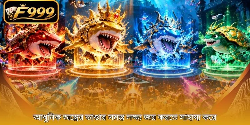 আধুনিক অস্ত্রের ভাণ্ডার সমস্ত লক্ষ্য জয় করতে সাহায্য করে