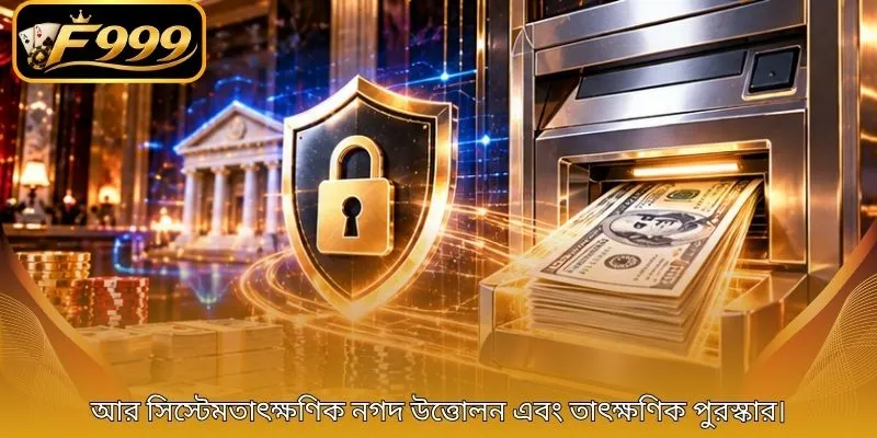 আর সিস্টেমতাৎক্ষণিক নগদ উত্তোলন এবং তাৎক্ষণিক পুরস্কার।