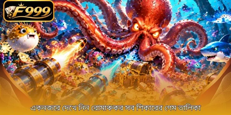একনজরে দেখে নিন রোমাঞ্চকর সব শিকারের গেম তালিকা