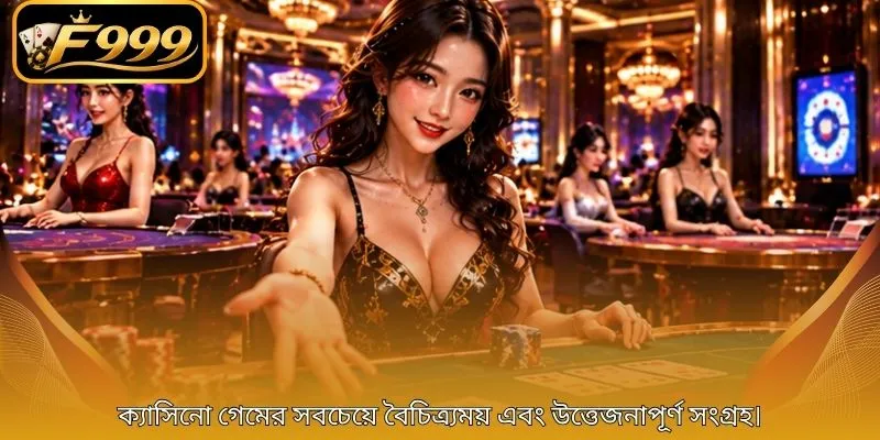 ক্যাসিনো গেমের সবচেয়ে বৈচিত্র্যময় এবং উত্তেজনাপূর্ণ সংগ্রহ।