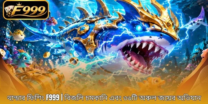 থান্ডার ফিশিং F999 | বিজলি চমকানি এবং ৩৬টি অঞ্চল জয়ের অভিযান