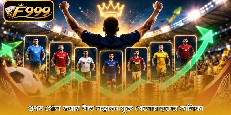 প্রথম গোল করার উচ্চ সম্ভাবনাযুক্ত খেলোয়াড়দের তালিকা