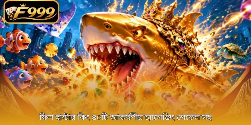 ফিশ হান্টার কিং ৪০টি আকর্ষণীয় চ্যালেঞ্জিং লেভেল সহ