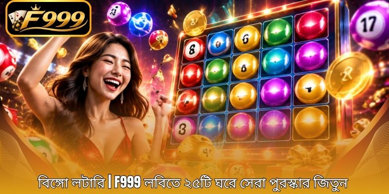 বিঙ্গো লটারি | F999 লবিতে ২৫টি ঘরে সেরা পুরস্কার জিতুন 