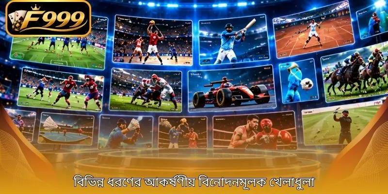 বিভিন্ন ধরণের আকর্ষণীয় বিনোদনমূলক খেলাধুলা