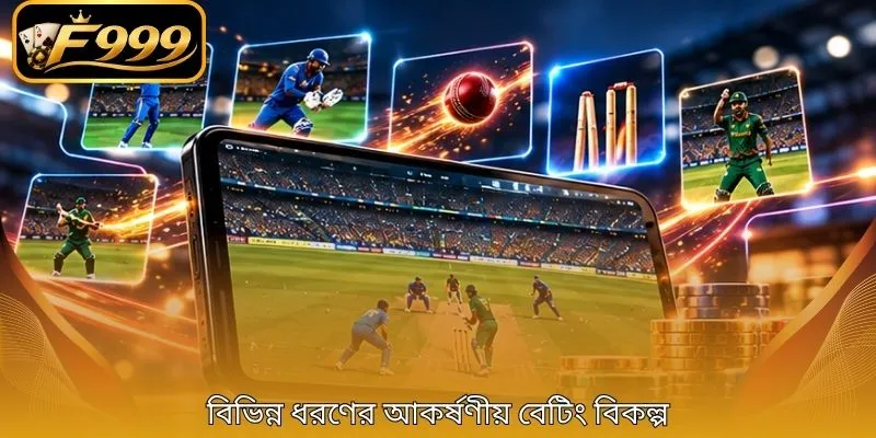 বিভিন্ন ধরণের আকর্ষণীয় বেটিং বিকল্প