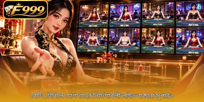বেটিং টেবিলে যোগদানের নির্দেশাবলী লাইভ বাকারা সুপার৬