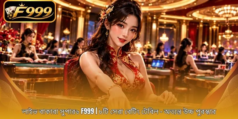 লাইভ বাকারা সুপার৬ F999 | ৮টি সেরা বেটিং টেবিল - অত্যন্ত উচ্চ পুরস্কার