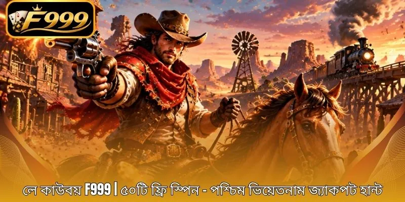 লে কাউবয় F999 | ৫০টি ফ্রি স্পিন - পশ্চিম ভিয়েতনাম জ্যাকপট হান্ট