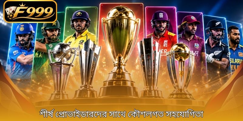 শীর্ষ প্রোভাইডারদের সাথে কৌশলগত সহযোগিতা