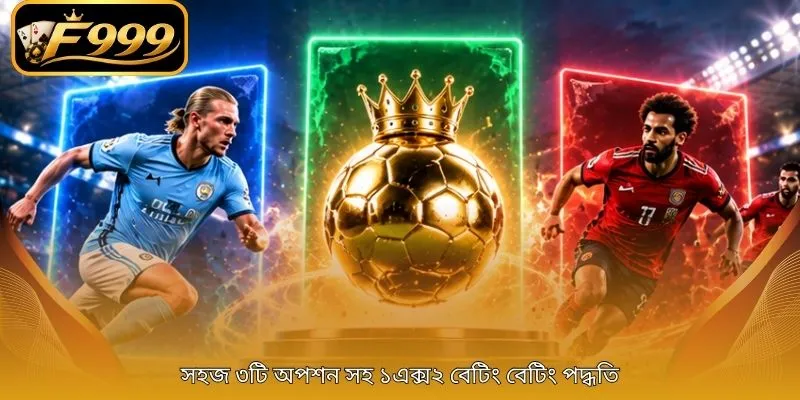 সহজ ৩টি অপশন সহ ১এক্স২ বেটিং বেটিং পদ্ধতি