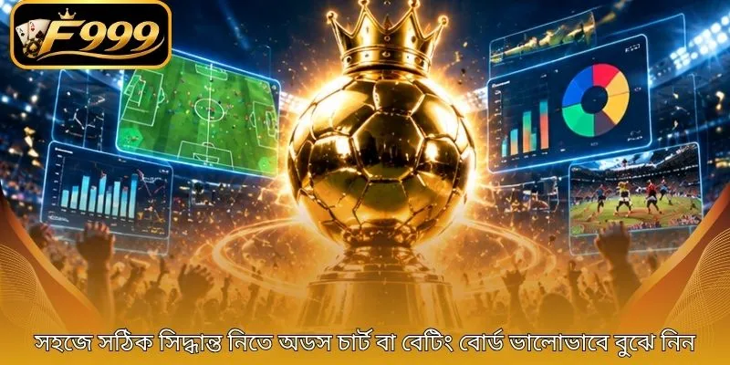 সহজে সঠিক সিদ্ধান্ত নিতে অডস চার্ট বা বেটিং বোর্ড ভালোভাবে বুঝে নিন