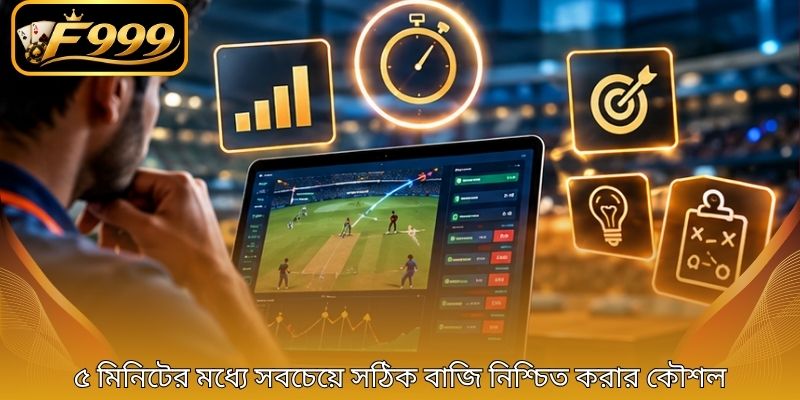 ৫ মিনিটের মধ্যে সবচেয়ে সঠিক বাজি নিশ্চিত করার কৌশল